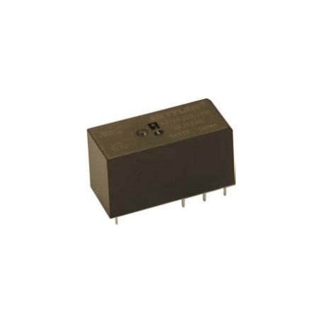 AZ743-2CB-12DEF, Zettler PCB relays, 10A, 2 changeover or 2 normally open contacts, AZ743 series