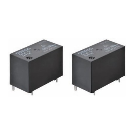 G6QE-1A-DC12, Omron PCB relays, 36A, 1 normally open contact, G6QE series