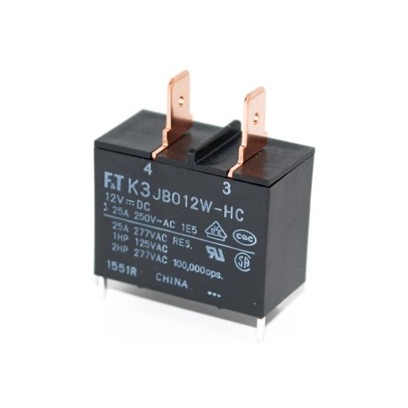 FTR-K3AB005W, Fujitsu PCB relays, 25A, 1 normally open contact, FTR-K3 series