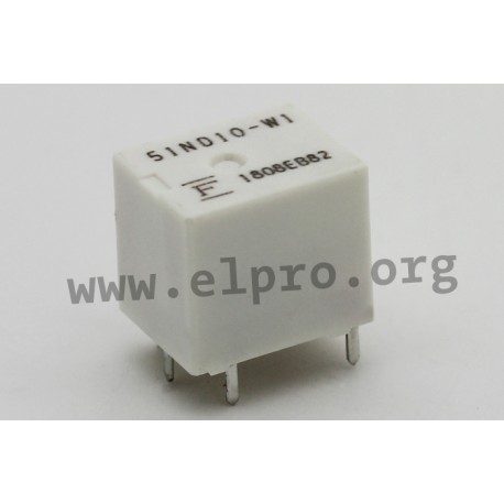 FBR51ND12-W1, Fujitsu high-current relays, 25A, 1 changeover contact, FBR51 series