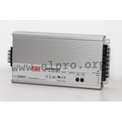 HEP-600-30, Mean Well switching power supplies, 600W, for harsh environments, HEP-600 series