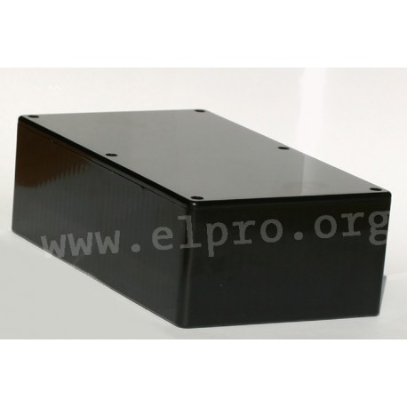 1591ASBK, Hammond general purpose enclosures, ABS, IP54, 1591 series