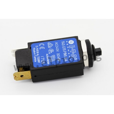 1140-G111-P1M1-16A, E-T-A circuit breakers, thread-neck type, 106 and 1140 series