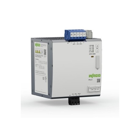2787-2448, Wago DIN-Schienen Schaltnetzteile, 120 bis 960W, optionale IO-Link Anbindung, parallelschaltungsgeeignet, Pro2 Serie