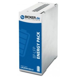 BP-LFP-1025D, Bicker Elektronik Li-ion battery packs, 9,9 to 25,6V, for UPSI series, BP-LFP series