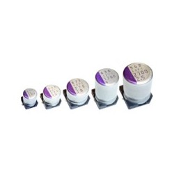 4SVPC1500M, Panasonic electrolytic capacitors, SMD, 105°C, polymer aluminium, OS-CON, SVPC series