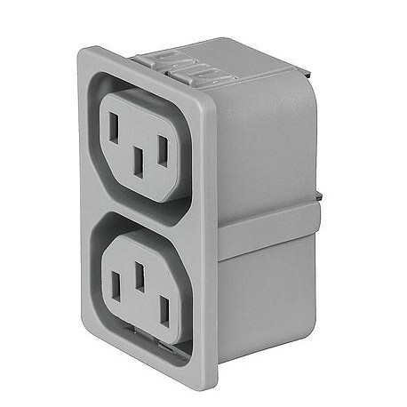 3-103-837, Schurter IEC built-in sockets, Snap-In, 4751 series