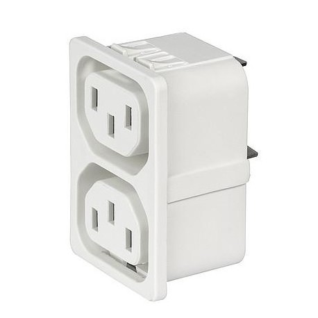 3-103-838, Schurter IEC built-in sockets, Snap-In, 4751 series