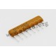 4608X-102-221LF, Bourns resistor networks, 8 pins/4 resistors, 4600X series 4608X-102-221LF