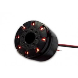 PS-551DRQ, Hitpoint piezo sirens, with LED, PS-551 series