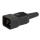 4796.0000, Schurter IEC power connectors, cable mount, GST and GKT series 4796.0000