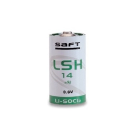 LSH14, Saft lithium thionyl chloride batteries, 3,6V, LS and LSH series