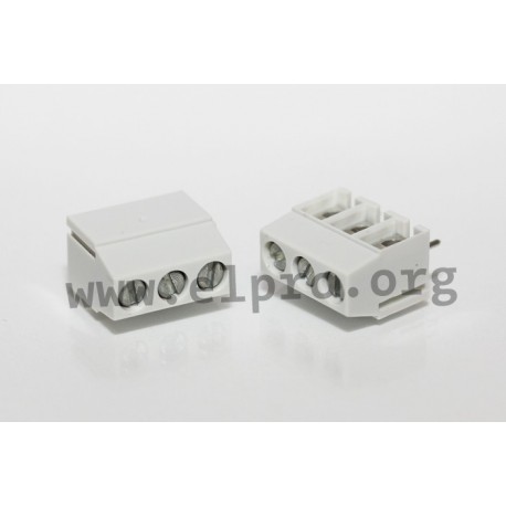 DG126-5.0-03P-14-19AH, Degson Anreihklemmen, RM5, 18A, Schraubklemm, DG126-5.0 Serie