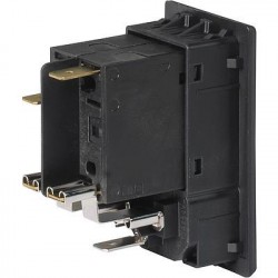 3-109-716, Schurter IEC appliance inlets, 70°C, with rocker switch, DG11 series