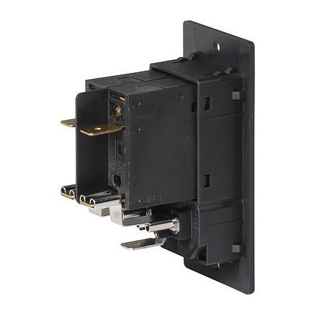 3-109-715, Schurter IEC appliance inlets, 70°C, with rocker switch, DG11 series