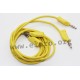 Schützinger MFK15/1/50/GE measuring leads MFK 15/1 50 cm gelb MFK15/1/50/GE