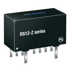 RS12-243.3SZ, Recom DC/DC converters, 12W, SIL8 housing, RS12-Z series