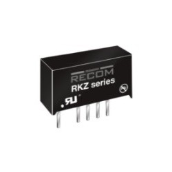 RKZ-0505S/P, Recom DC/DC converters, 2W, SIL7 housing, for medical technology, RKZ series