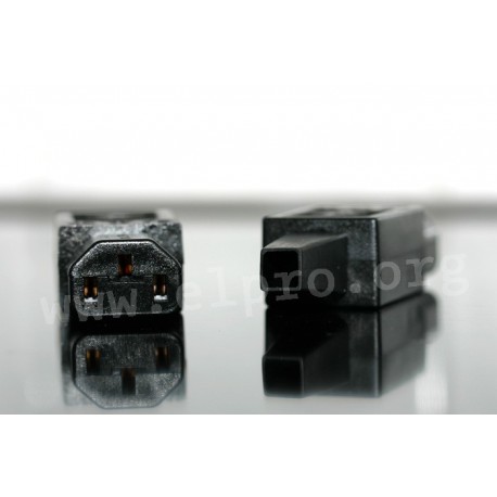 43R01.1311, KB and Kaiser IEC connectors, 70°C, cable mount