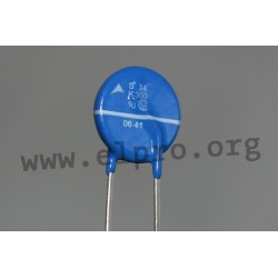 B72220S0301K101, TDK metal oxide varistors, pitch 5mm/7,5mm, SIOV series