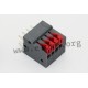 AKZ4791/4KD-2.54-V-BASALTGRAU, PTR spring terminal blocks, pitch 2,54mm, 9A, with lever, 90°, AKZ4791 series AKZ 4791/04 KD-2.54-V AKZ4791/4KD-2.54-V-BASALTGRAU