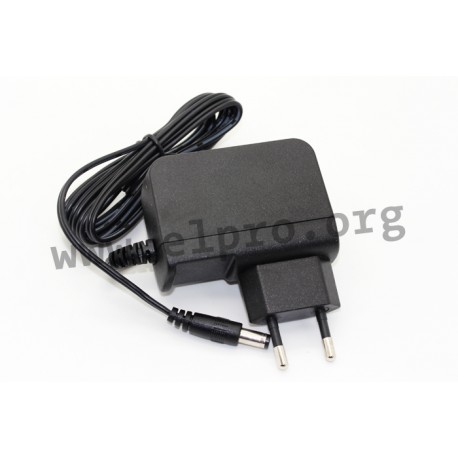 EA1019HHES(T01), EDACPOWER plug-in switching power supplies, 24W, energy efficiency Level VI, EA1019 series