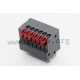 AKZ4791/6KD-2.54-V-BASALTGRAU, PTR spring terminal blocks, pitch 2,54mm, 9A, with lever, 90°, AKZ4791 series AKZ 4791/06 KD-2.54-V AKZ4791/6KD-2.54-V-BASALTGRAU