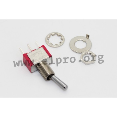 T8013-SECQ-E-H, Salecom Kippschalter, 5A, für Ø6,86mm Ausschnitt, T80-T Serie