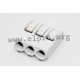 2060-453/998-404, Wago spring terminal blocks, SMD, pitch 4mm/8mm, 9A, without lever, 2060 series 2060-453/998-404