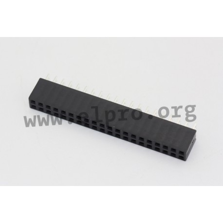 094-2-020-0-NSX-YS0, MPE Garry Buchsenleisten, RM2,54, zweireihig, 094 Serie