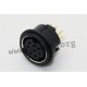 A-DIO-TOP/08, Mini-DIN circular sockets, straight DIO-EB Top 08 A-DIO-TOP/08