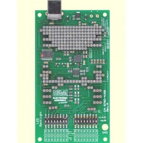 EA9780-4USB, starter kit for EA graphic modules