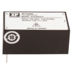 ECE20US05, XP Power switching power supplies, 20W, PCB, ECE20 series