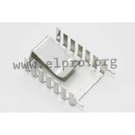 FK 245 MI 247 V, Fischer clip-on heatsinks, for TO220/TO218/TO247/TO248, FK241SA, FK243MI and FK245MI series