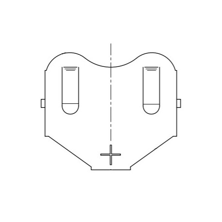 3009, Keystone butt cell clips, horizontal, for THT and SMT, KC30 series