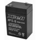 XCEXP56, XCELL lead-acid batteries, 6 volts, XP series XP 650 6V 5 Ah XCEXP56