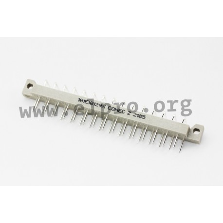 101E10129X, Conec pin headers, DIN 41617, SL series