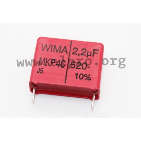 MKPCH242205H00KSSD, Wima MKP capacitors, MKP 4C series