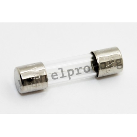 0034.1515, Schurter fuse links, 5x20mm, fast acting, 250V, FSF 5x20 series