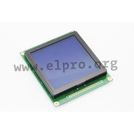 DEM128128B1SBH-PWN, Display Elektronik STN LCD displays, 128x128