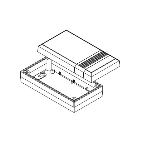 PP048G-S, Supertronic small enclosures, ABS, PP series