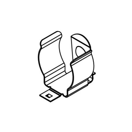 254, Keystone battery clips, for round cells