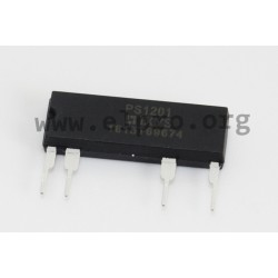 PS1201, IXYS solid state relays, 1A, 120 to 260V, thyristor output, SIL housing, PS series