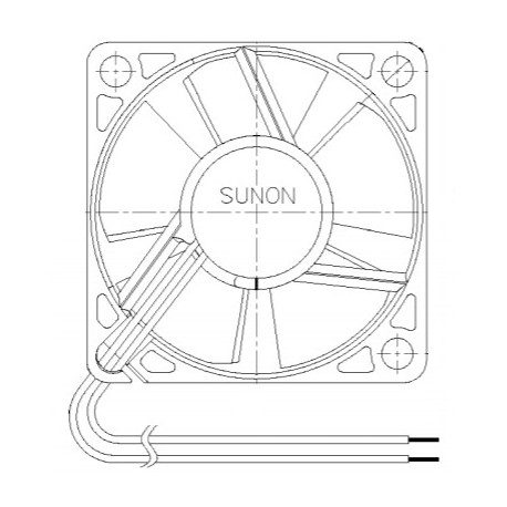 D03036080G-01, Sunon fans, 35x35x10mm, 5V DC, MF series