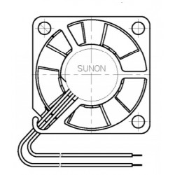 D03035000G-01, Sunon fans, 30x30x15mm, 12V DC, MF series