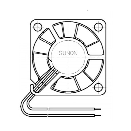 D03035000G-01, Sunon fans, 30x30x15mm, 12V DC, MF series