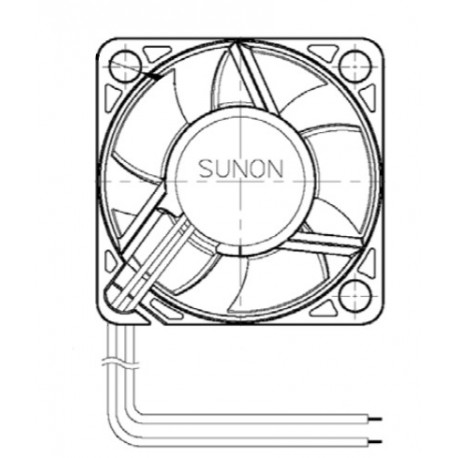 D03035870G-01, Sunon fans, 30x30x10mm, 5V DC, MF series