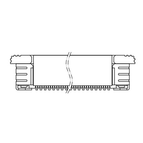 Z53-22-11110, ElectronAix ZIF connectors, SMD, pitch 0,5mm, gold-plated, Z5 series