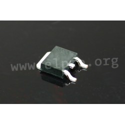 TSM2N60CP R0, Taiwan Semiconductor SMD power MOSFETs, TO252 housing, TSM series