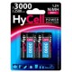 5035302, Ansmann NiMH batteries, 1,2V/8,4V, HyCell series HyCell C 3000mAh 2-pack 5035302
